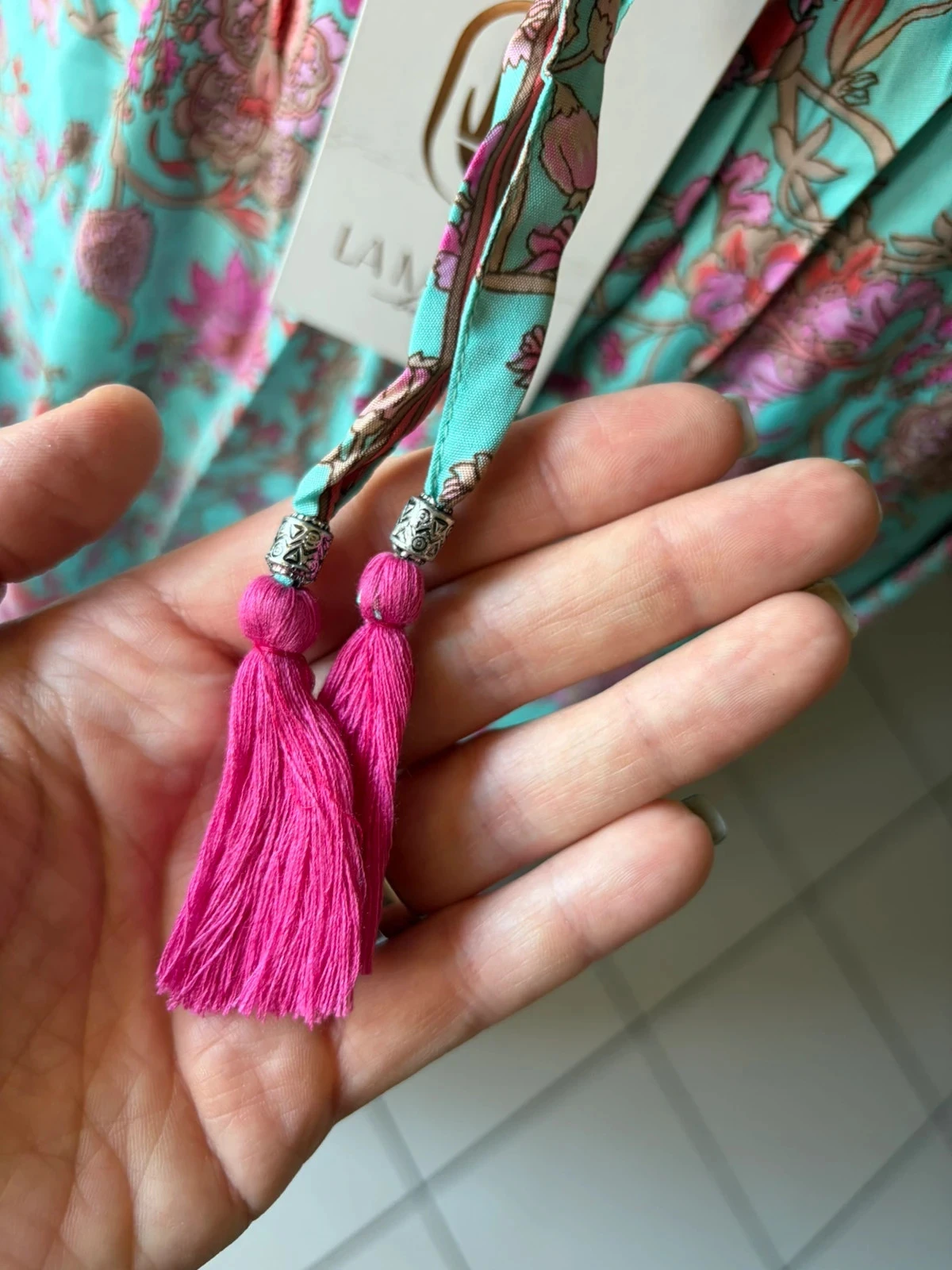Vestido largo bohemio La mano boho – Talla Única 🌸 – photo 7